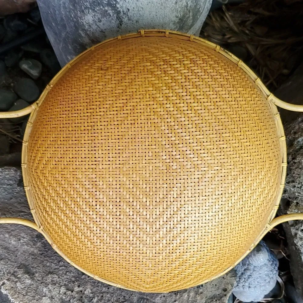 Vintage Woven Colander Basket